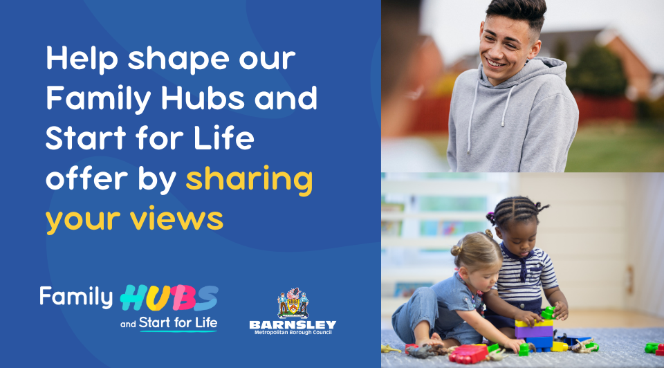 Help shape our Family Hubs and Start for Life offer by sharing your views