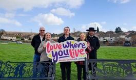 Councillors In Grimethorpe Park 1A