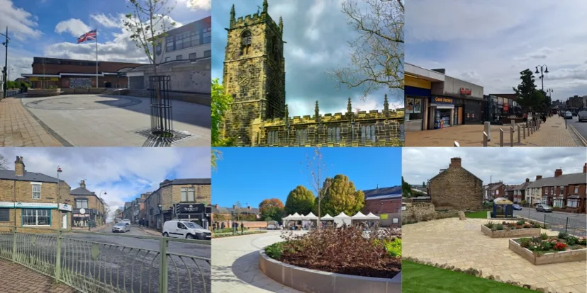 Collection of photos of Principal Towns