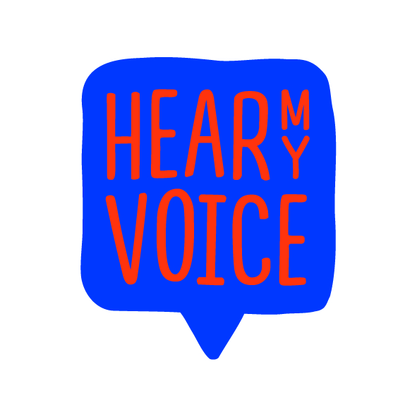 Hear my voice logo