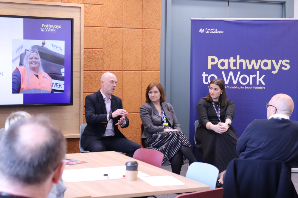 Employer panel featuring Stanton Logistics, White's Bakery and the NHS Employer panel featuring Stanton Logistics, White's Bakery and the NHS