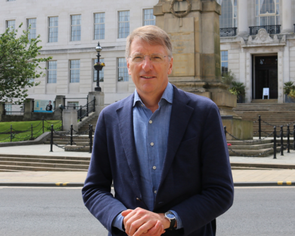 Sir Charlie Mayfield In Barnsley