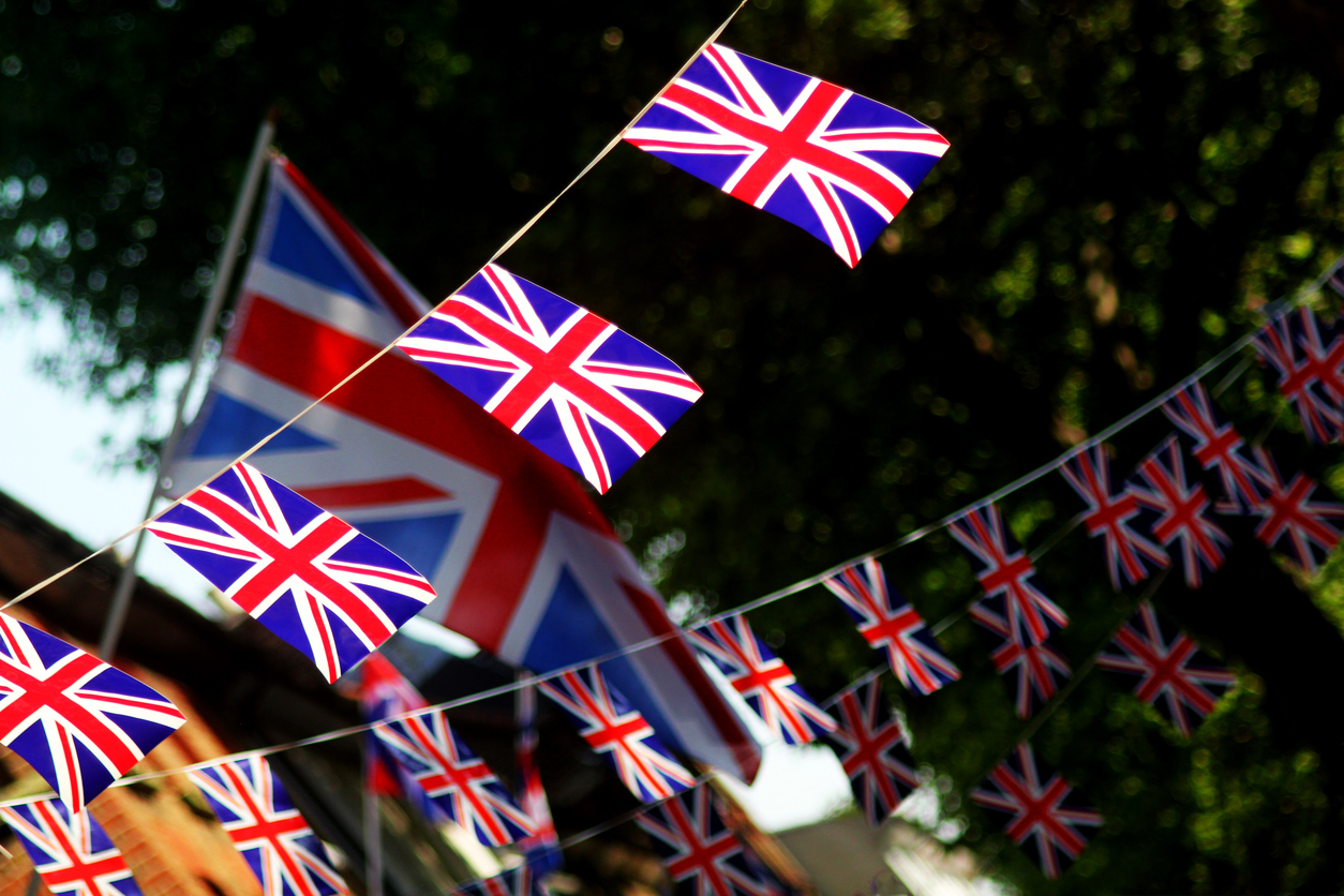 Silver jubilee bunting