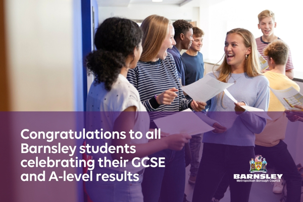 Congratulations To All Barnsley Students Celebrating Their GCSE And A Level Results