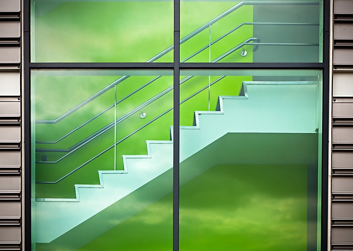 business staircase