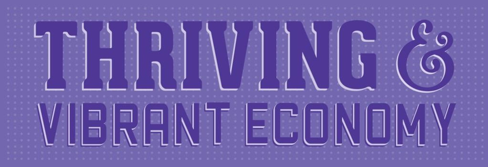 Thriving and vibrant economy