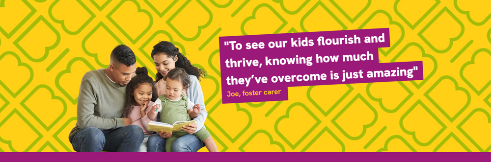 To see our kids flourish and thrive, knowing how much they've overcome it's just amazing