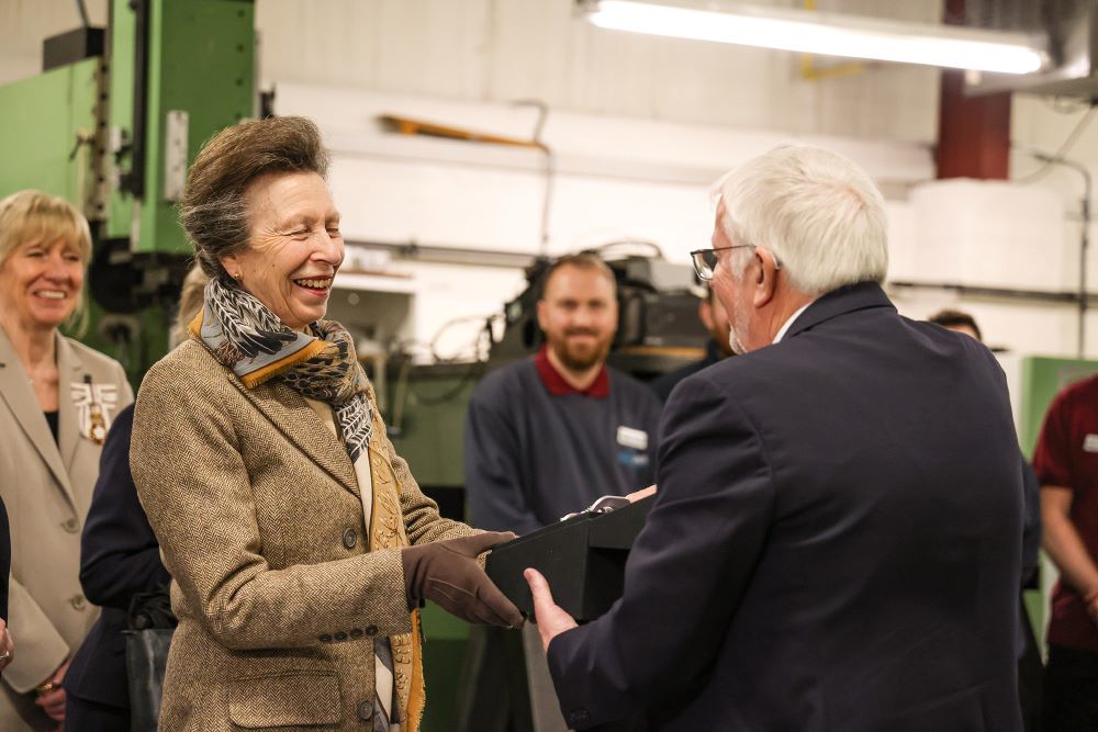 HRH The Princess Royal Visiting Agemaspark, Doncaster February 2024