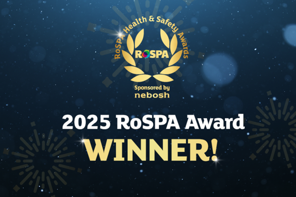 Royal Society For The Prevention Of Accidents (Rospa) Order Of Distinction Award For Our Health And Safety Performance. (1)