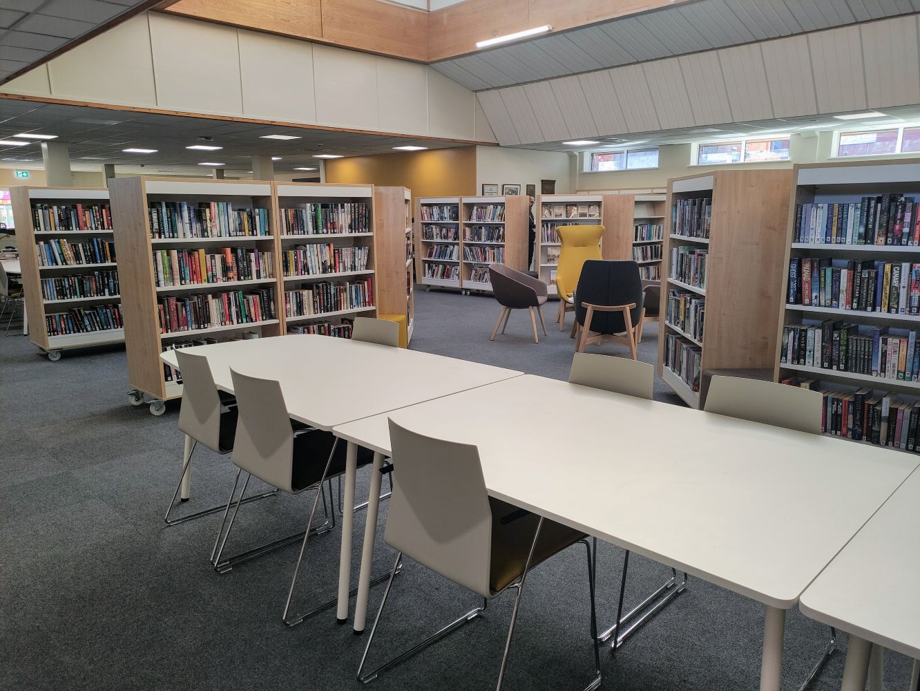Inside Goldthorpe Library
