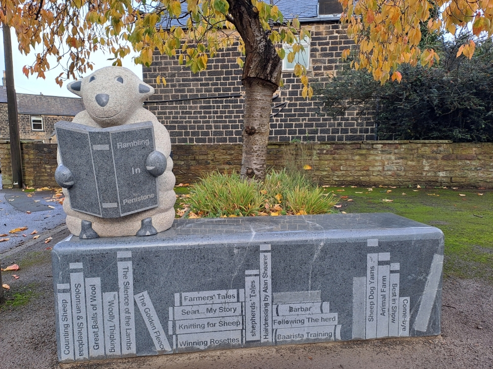 Penistone Library Sheep