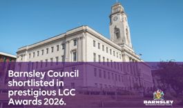 Barnsley Council Shortlisted In Prestigious LGC Awards 2026