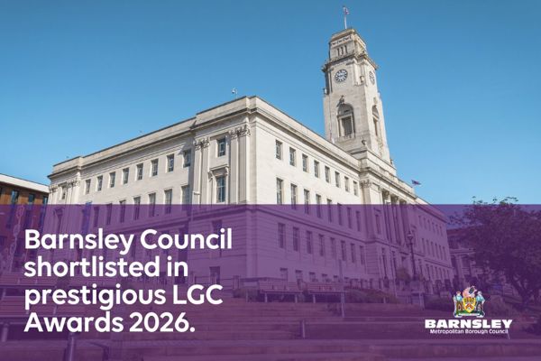 Barnsley Council Shortlisted In Prestigious LGC Awards 2026
