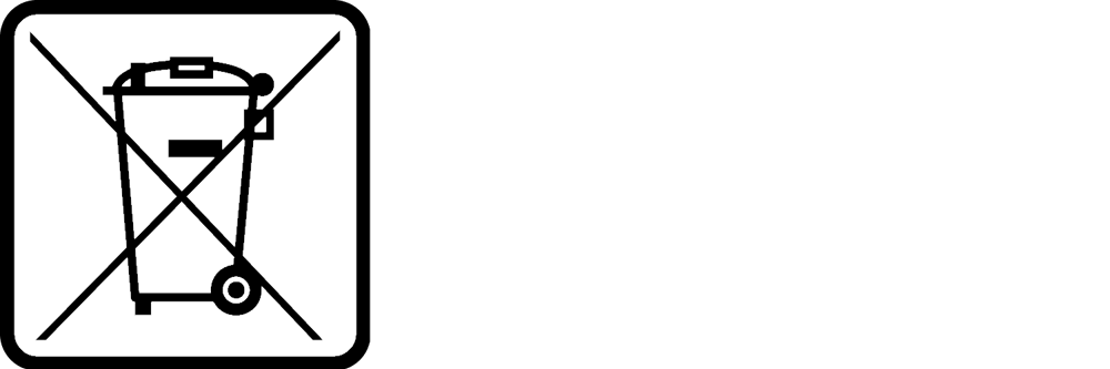 Crossed Out Bin Symbol