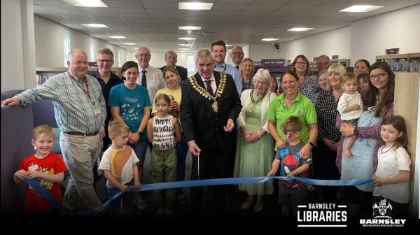 Mapplewell Library Opening