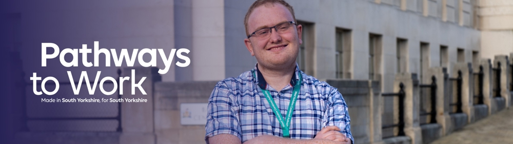 Pathways to Work - worker outside Town Hall