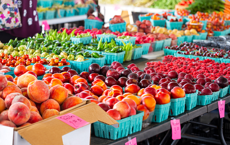 Icon representing Trade at a local market