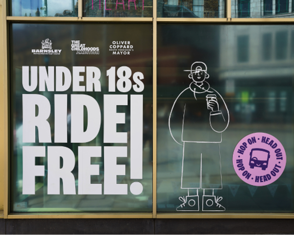 Under 18S Ride Free Artwork At Library @ The Lightbox