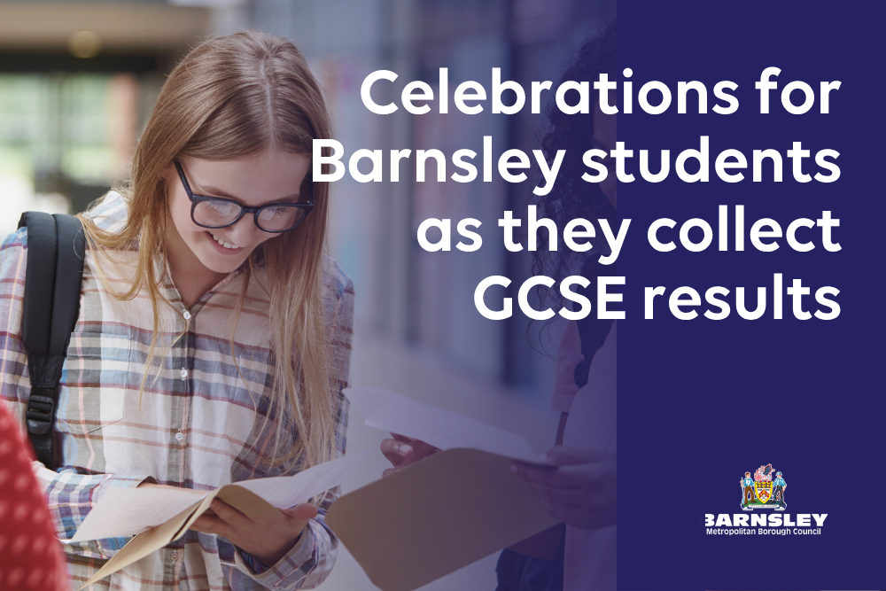 Celebrations for Barnsley students as they collect GCSE results.png Celebrations for Barnsley students as they collect GCSE results.png