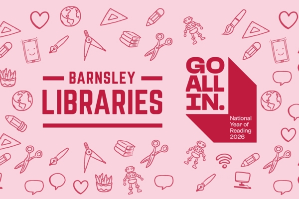 Barnsley Libraries And National Year Of Reading Logos