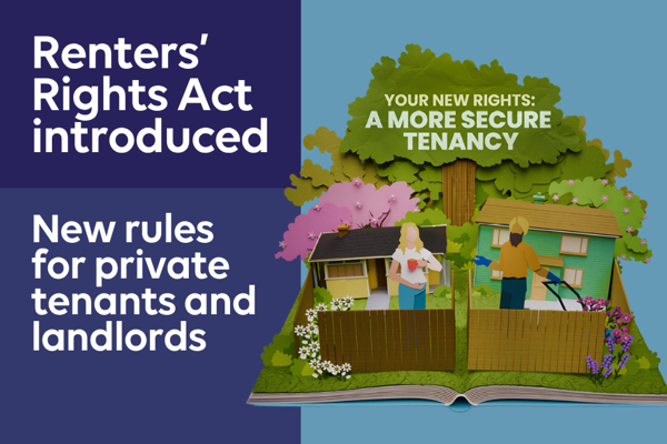 Renters Rights' Act introduced. New rules for private tenants and landlords.png