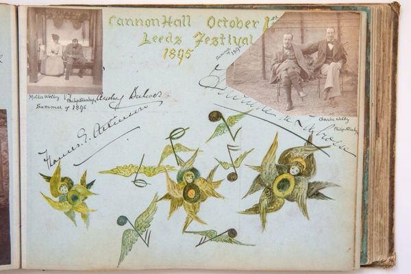 A scrapbook page from the Spencer Stanhope family at Cannon Hall Museum.jpg