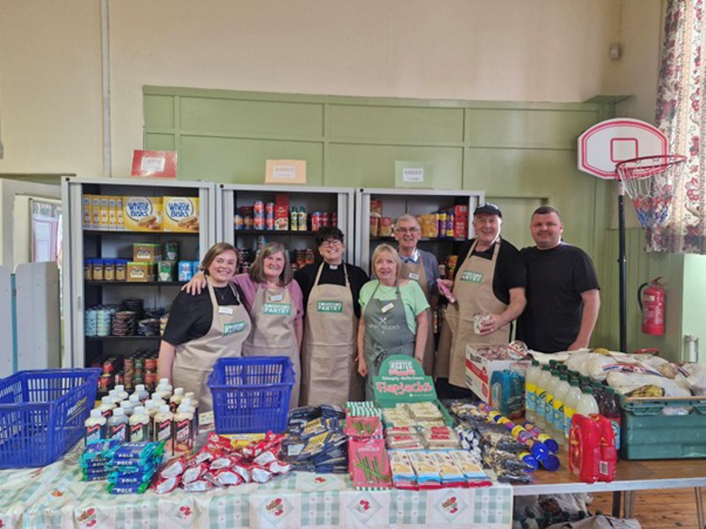 Good food pantry St Helen's Church Thurnscoe