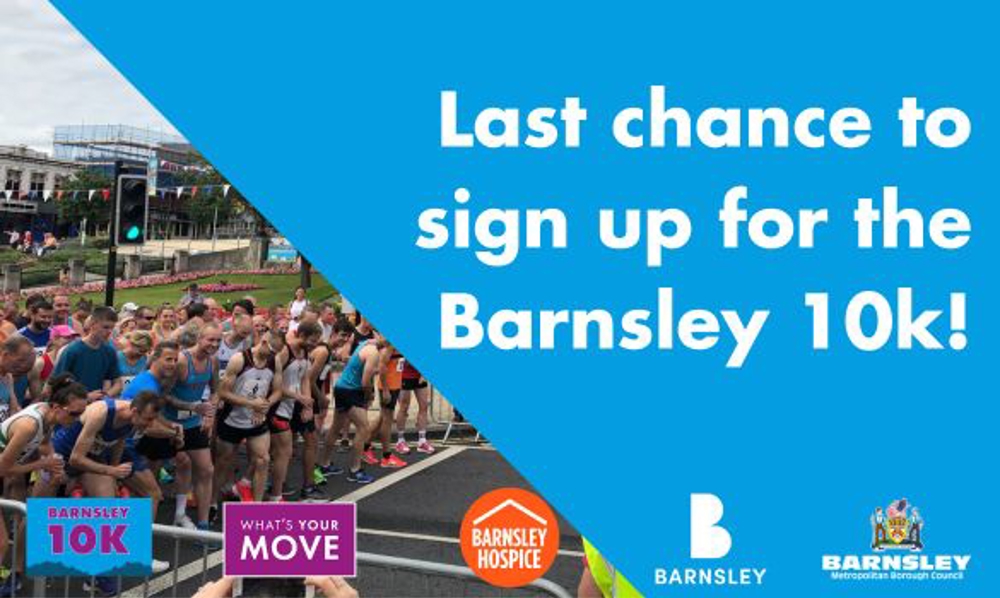 Last chance to sign up for the Barnsley 10k!