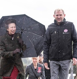 HRH The Princess Royal visiting Our Cow Molly dairy farm, Sheffield – September 2023