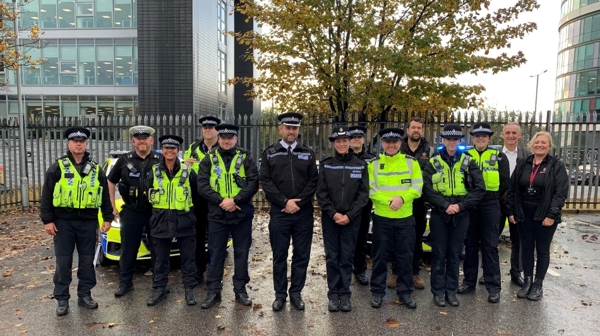 South Yorkshire Police Officers And Barnsley Council Staff After The Operation Duxford Briefing