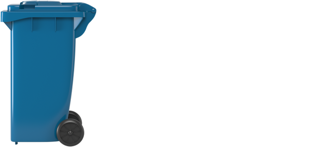 Blue bin