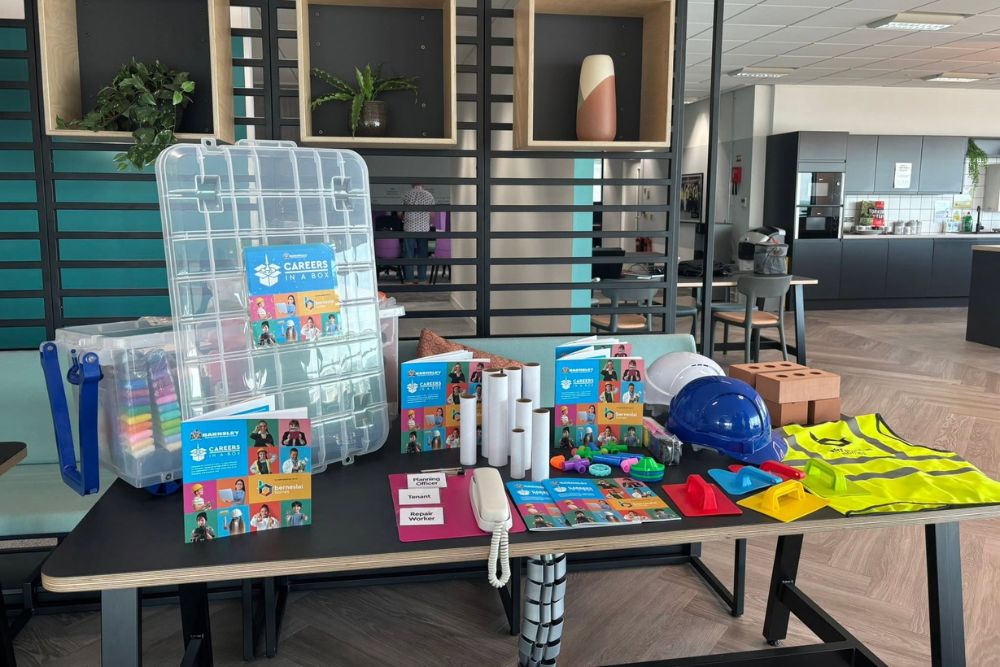 Image of a table filled with tools for different career paths.jpg Image of a table filled with tools for different career paths.jpg