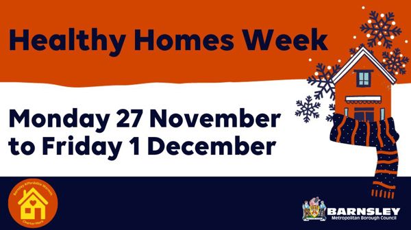 Healthy Homes Week. Monday 27 November to Friday 1 December