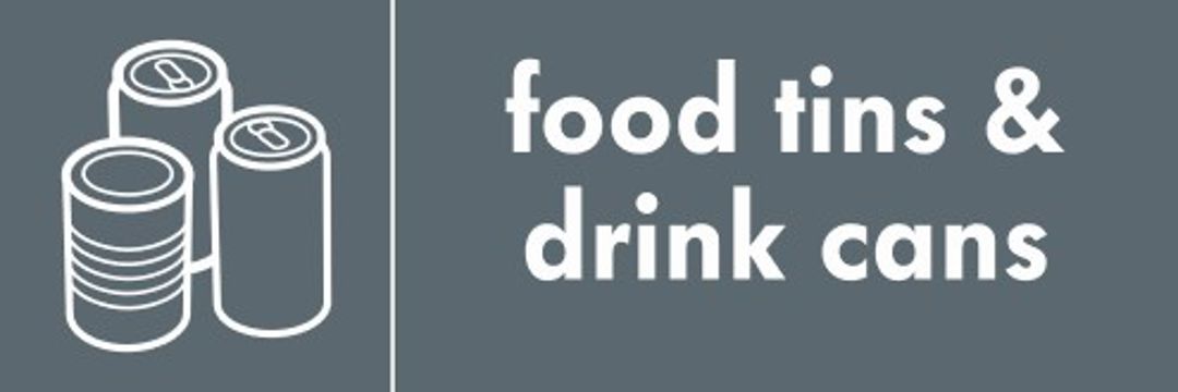 Food tins and drink cans