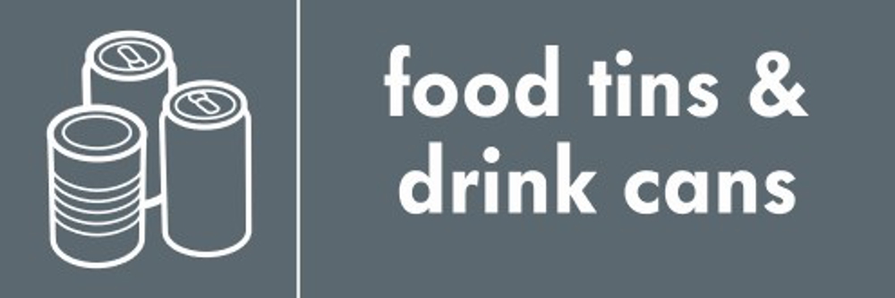 Food tins and drink cans