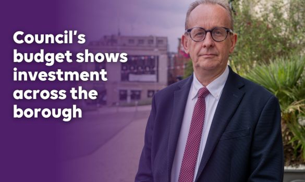 Cllr Sir Steve Houghton - Council's budget shows investment across the borough