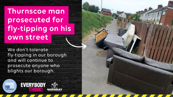 Image of fly tipping in Thurnscoe