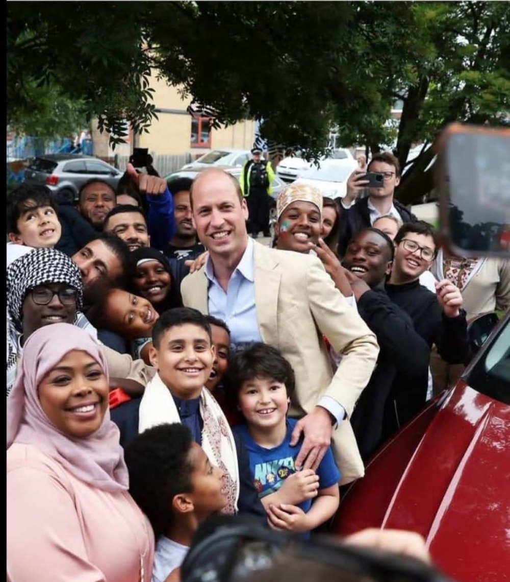 HRH The Prince of Wales visiting ‘Reach Up Youth’ , Sheffield – June 2023