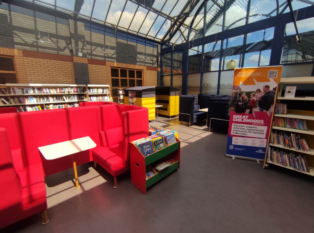 Inside Priory Library