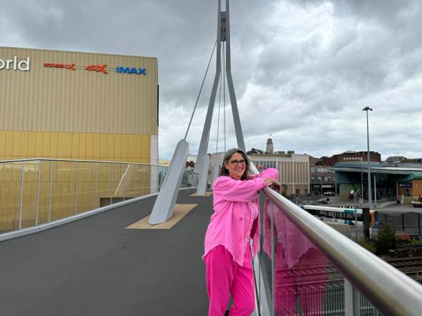 Danni Blackley At Market Gate Bridge