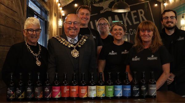 Mayor Of Barnsley Nailmaker Brewery Visit