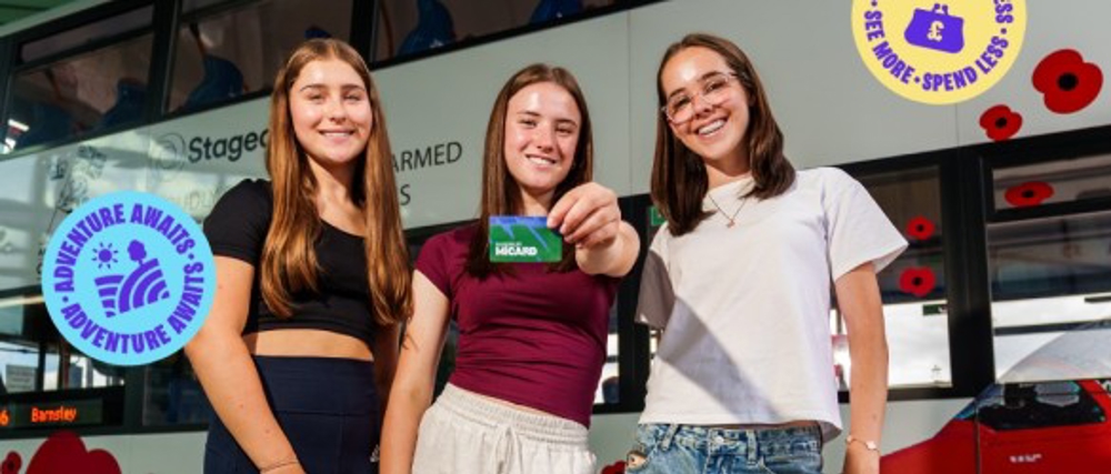 Teenagers Holding Micard Pass