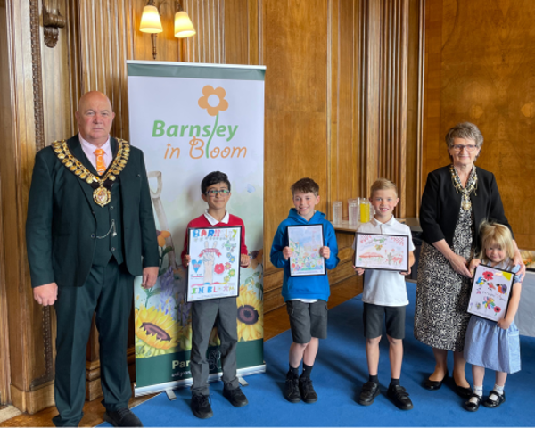 Barnsley In Bloom Poster Competition Winners Reception