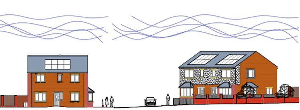 Goldthope Council Housing Artist Impression