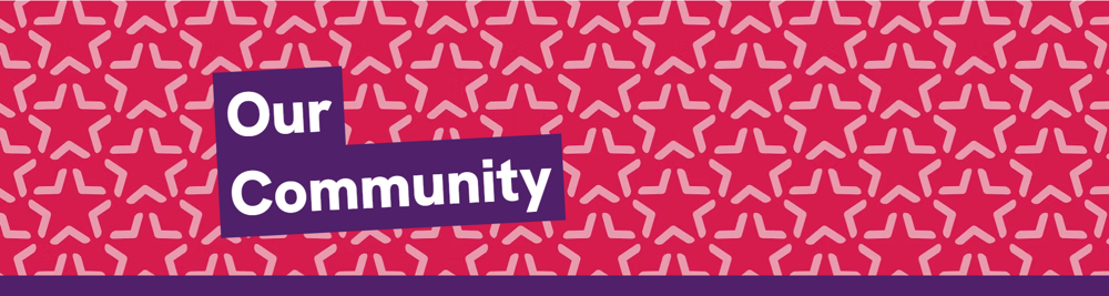 Our community banner