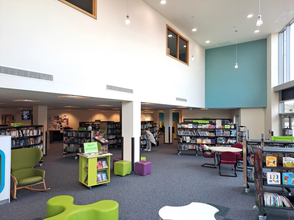 Hoyland Library interior