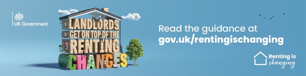 Landlords get on top of the renting changes - read the guidance at gov.uk/rentischanging