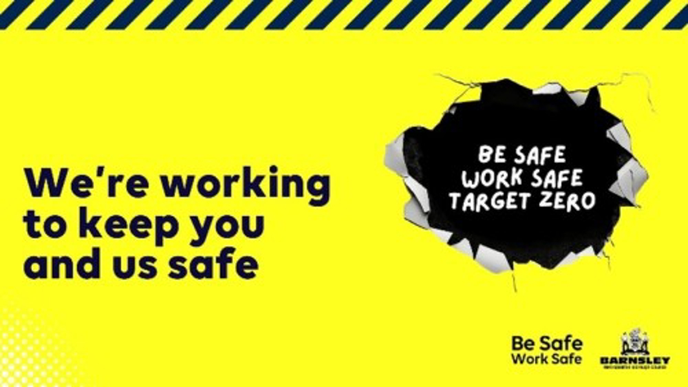 We're working to keep you and us safe. Be safe, work safe, target zero