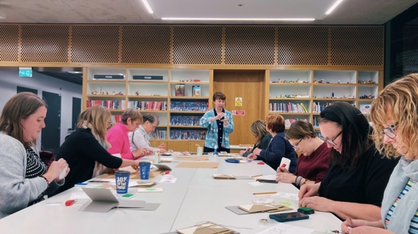 Printmaking Workshop At Library @ The Lightbox