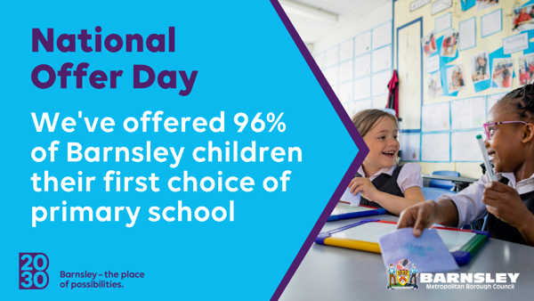 National Offer Day Primary Schools